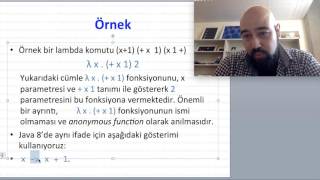 Lambda Calculus ve Fonksiyonel Programlama Java Eğitim 8 Part 12 [upl. by Eusassilem278]