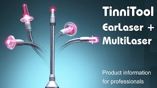 Tinnitusringing in the ear TinniTool EarMultiLaser for distributors and professionals english [upl. by Novehc822]