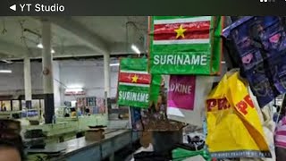 Suriname Big market in Paramaribo 🇸🇷 visiting childhood school home  family [upl. by Ynaiffit673]