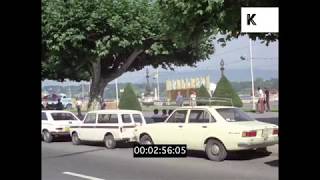 1970s Driving by Lake Geneva HD from 35mm  Kinolibrary [upl. by Anwahsar]