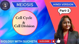 Cell Cycle and Cell Division l meiosis l meiosis cell division  CSIR NET NEET BIOLOGY cell [upl. by Madian]