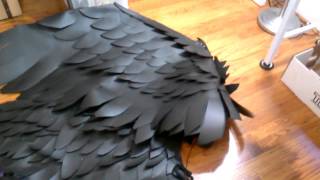 WiP Wednesdays  How to make lightweight LARP and cosplay wings [upl. by Kippar746]