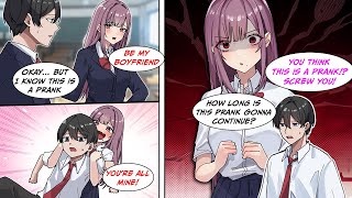 Manga Dub The prettiest girl in school asked me out and I was sure it was a prank so RomCom [upl. by Emiatej]