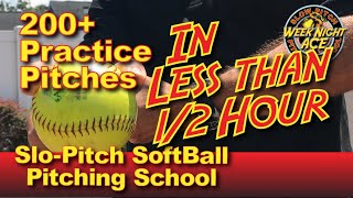 200 Pitches in Less Than 12 Hour Techniques amp Tips Slow Pitch Softball Pitching [upl. by Kurtz]