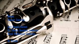 Mozart Clarinet Concerto K 622 Brymer [upl. by Eikcor]