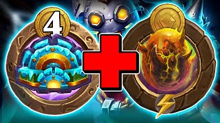 The PERFECT Magnetic Setup  Hearthstone Battlegrounds [upl. by Garey]