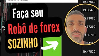 APRENDA A FAZER SEU PRÓPRIO ROBÔ DE FOREX [upl. by Llenyl]