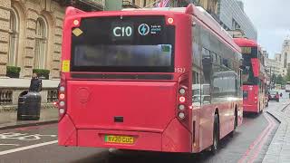 Here is the C10 bus in Victoria Tuesday 1 October 2024 [upl. by Limay]