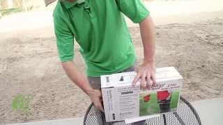 How to Set Up a Grass Seed Earthway Spreader H593  Natures Finest Seed [upl. by Krenek220]