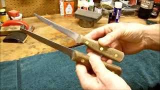 quot HOW TOquot Install new knife handles part 1 [upl. by Enelrihs]