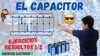 EJERCICIOS de CONDENSADORES ➤ EJERCICIOS de CAPACITORES 😱 4 EJERCICIOS RESUELTOS Lo que NO SABIAS [upl. by Shriver]