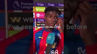 Zaha’ thoughts on his battle with Tanganga 😂🤣 [upl. by Aikkin]