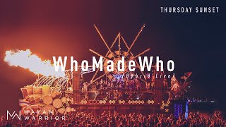 WhoMadeWho live at Mayan Warrior Burning Man 2019 [upl. by Ynneg]