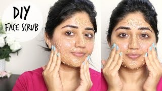 DIY Moisturizing Face Scrub for Dry Skin  corallista [upl. by Stephannie]