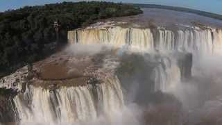 Iguazu Falls – Flythrough with a Phantom Drone [upl. by Onaicul688]