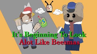 🎵Its Beginning to Look Alot Like Beesmas🎵  Bee Swarm Simulator Music Video [upl. by Joceline]