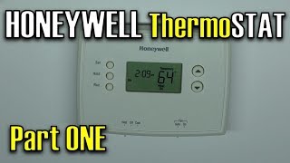 Honeywell RTH2510 Digital 7day Thermostat  PROGRAMMING amp Setup  HOW to Guide [upl. by Bud]