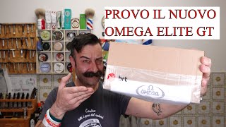 IL NUOVO PENNELLO OMEGA ELITE GT VERSIONE GULF  SET DA BARBA BLACK ICE [upl. by Oirevlis]