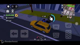 Roblox taxi boss gameplay part 54 [upl. by Ilellan]