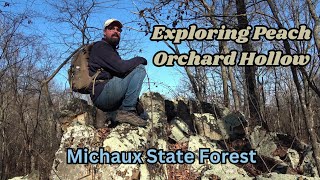 Exploring Peach Orchard Hollow  Michaux State Forest PA [upl. by Ahlgren]