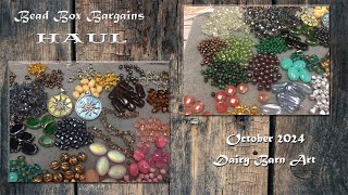 Bead Box Bargains Haul [upl. by Beane915]