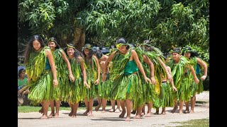 Traditional Polynesian dance  MANGAREVA ISLAND French Polynesia [upl. by Noral]