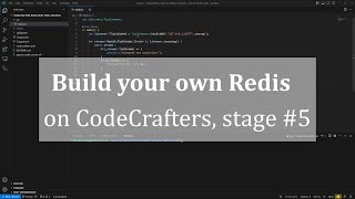 Build your own Redis on CodeCrafters Stage 5 [upl. by Stormi]