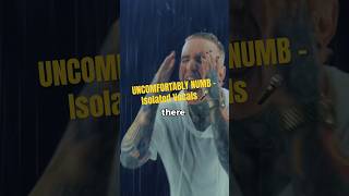 Uncomfortably Numb isolated vocals 🎤 iprevail linkinpark chesterbennington acapella rocksongs [upl. by Lisandra]