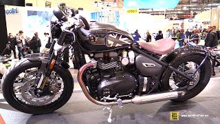 2020 Triumph Bobber TFC 1200  Walkaround Tour [upl. by Yahsal]