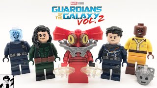 LEGO Stakar Ogord’s Starhawk Team Custom Minifigures from Guardians of the Galaxy Volume 2 [upl. by Patrizia]