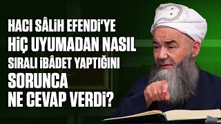 Hacı Sâlih Efendiye Hiç Uyumadan Nasıl Sıralı İbâdet Yaptığını Sorunca Ne Cevap Verdi [upl. by Sinai]