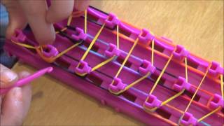 How to make a crazy loom bracelet waterfall [upl. by Fast401]