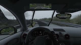 Rainy Driving at Pacific Coast  Sad Hours in Asseto Corsa [upl. by Dickson]