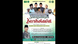 Sedenganmijen Bersholawat Dalam Rangka MAulid Nabi Muhammad SAW 1446H [upl. by Enoid]