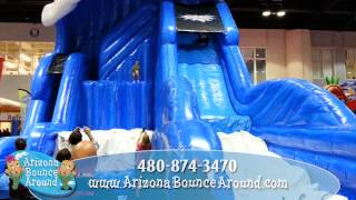 shock wave inflatable slide  Shockwave Zero Shock Slides for rent Phoenix Arizona [upl. by Hays]