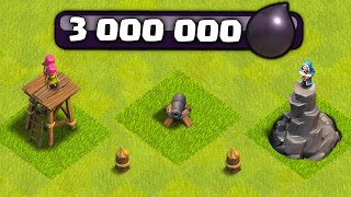 Can a Lvl1 Defend 3 Million Dark Elixir [upl. by Choong]