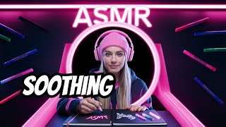 ASMR Coloring The Most Relaxing Experience [upl. by Eugilegna]