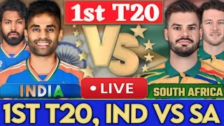 India vs South Africa 1st T20 2024  Live Score Highlights amp Analysis  IND vs SA Cricket Match [upl. by Atauqal]