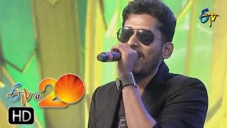 Narendra Performance  Prema Ane Oka Pichi Song in Mahabubnagar ETV  20 Celebrations [upl. by Atilol909]