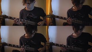 Metallica  Blackened Intro Cover Original amp Reversed [upl. by Labanna]