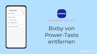 Bixby von PowerTaste entfernen  Samsung Android 14  One UI 6 [upl. by Naed]