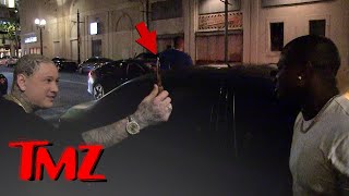 OT Genasis Loses It When His Car Gets Scratched at the Club  TMZ [upl. by Arannahs]