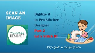 ProStitcher Designer  Save a Stitch Formatted File [upl. by Aneladgam615]