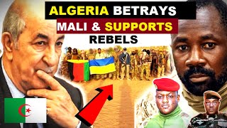 Burkina Faso Niger amp Mali surprised by Algerias support for the rebels claiming rebels are at war [upl. by Raval]