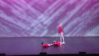 RED ANGELS  Junior Contemporary Dance Dynamix Trio  The McDonald College After Hours  Dance 2023 [upl. by Harmony]