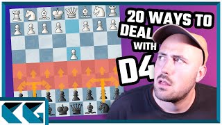 20 CHESS OPENINGS FOR BLACK AGAINST d4 [upl. by Hembree]