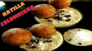 Como Hacer Buñuelos Colombianos con Harina receta para preparar Natilla Colombiana de paquete [upl. by Goode611]