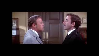 Pink Panther Peter Sellers Inspector Dreyfus call Clouseau an Idiot gets fired Monkey Blind Beggar [upl. by Uuge]