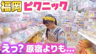 福岡の原宿ピクニックでスクイーズ♪え？原宿よりも・・・1000円福袋も購入 [upl. by Nylloh]