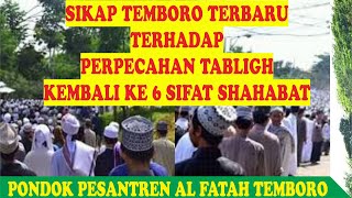 SIKAP TEMBORO TERBARU TERHADAP PERPECAHAN TABLIGH [upl. by Enoval36]